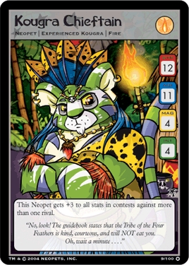 Kougra Chieftain - Foil
